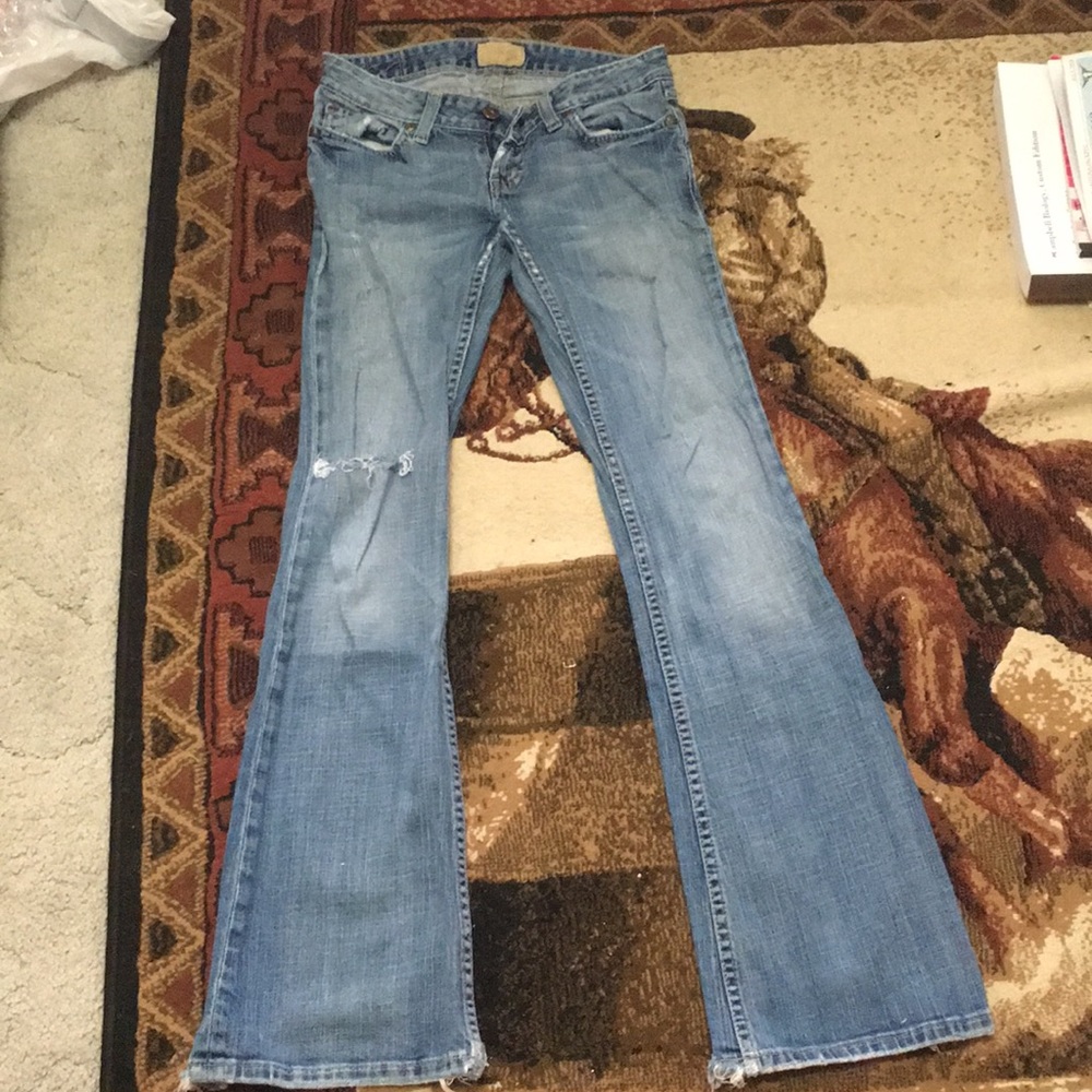 BKE jeans, older with  wear, priced accordingly